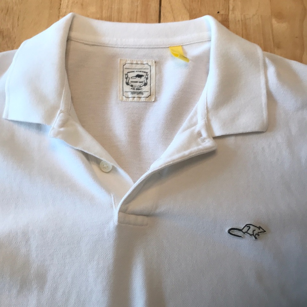 Marc Jacobs Stinky Rat White Polo Shirt EUC